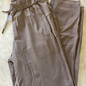 CRZ YOGA Women's Track Pants in Taupe